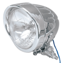 CHROME LONG BODY BOTTOM MOUNT 4 1/2" SPOTLIGHT